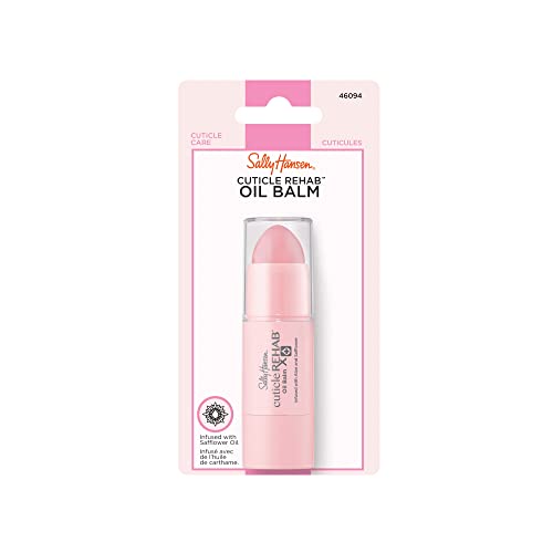 Sally Hansen Nail Treatment Cuticle Rehab Oil Balm | Infused with Natural Essential Oils & Vitamin E | Nourishes & Conditions Dry Nails & Cuticles