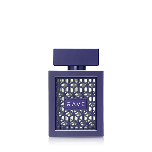 Lattafa Rave Now Intense Eau de Parfum Spray for Men, 3.4 Ounce