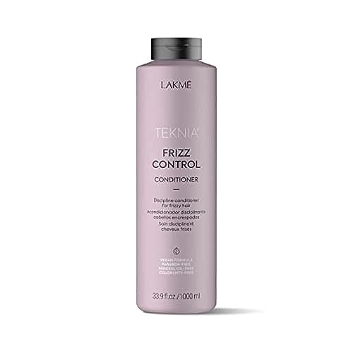LAKM? Teknia Frizz Control Leave In Conditioner, Anti Frizz Conditioner for Frizzy or Curly Hair, 33.8 Fl Oz