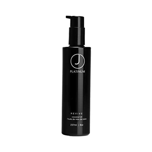 J Beverly Hills Platinum Revive Hair Oil with Argan Oil for Heat Protection, (0.33 Oz, 3.4 Oz, 8 Oz)