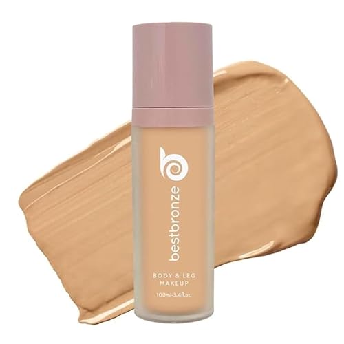 Best Bronze Bombshell Body Makeup - Tattoo Cover Up Makeup & Body Foundation Waterproof - Tattoo Concealer Waterproof for Scars, Varicose Veins Cover Up & Leg Foundation (NC39 Medium)