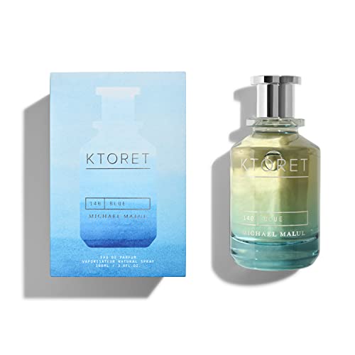 Michael Malul KTORET 140 Blue, 3.4 oz Men's Fragrance Eau de Parfum, Fresh Fragrance for Men 100ml
