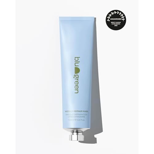 BLU & GREEN Weekly Repair Mask for Dry, Damaged Hair