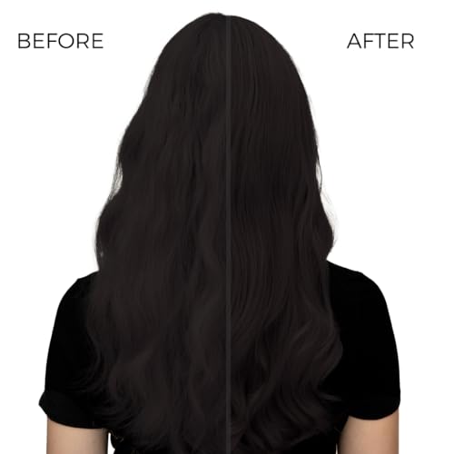 SOVONCARE Black Hair Color Depositing Conditioner Mask 5.28 OZ, Cruelty-Free