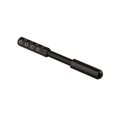 Betypura 24-Stone Facial Roller - Cooling Face & Neck Massager Tool for Skin Rejuvenation | 360° Contouring with Germanium Stones & Aircraft Aluminum | Portable 7.6" Beauty Roller - Black