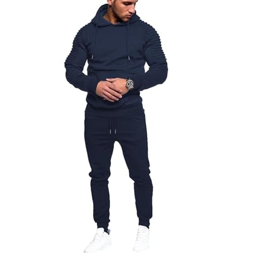 COOFANDY Men's Tracksuit 2 Piece Hoodie Sweatsuit Sets Casual Jogging Athletic Suits