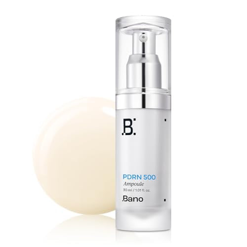 PDRN 500 Ampoule ? Firming & Hydrating Serum with PDRN, Peptides, Collagen & Hyaluronic Acid | Korean Skincare for Sensitive Skin | Fragrance-Free | 1.01 fl oz