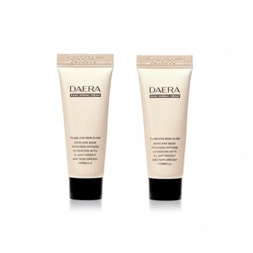 DAERA Kang Shining Korean BB cream, 5-in-1 Self Adjusting BB Tinted Moisturizer Cream (1 Color, Neutral), Glowing Skin Natural Makeup, Buildable Coverage, Lightweight, 0.13 Fl Oz£¬2-Pack