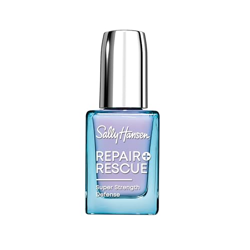 Sally Hansen Nail Treatment Repair + Rescue Super Strength Defense | Nail Strengthener | Fortifies Weak Nails & Delivers Stronger Nails in 1 Week