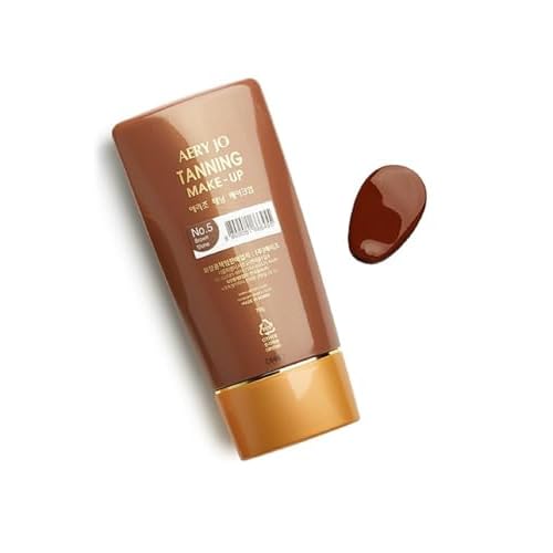 Tanning Make Up - Sunless Bronzer for Latin Performance #5 Brown Stone 70g