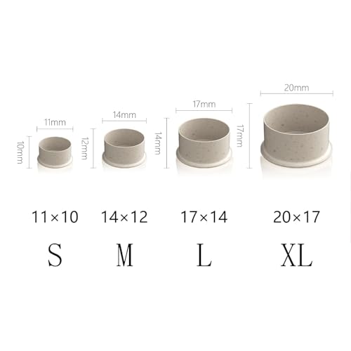 200pcs Medium Tattoo Ink Caps for Holding Tattoo Ink and Pigment - Disposable Biodegradable Tattoo Ink cups for Tattoo Permanent Makeup - Professional Tattoo Supply