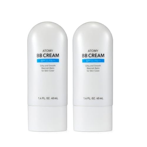 A.t.o.m.y BB Cream SPF 30 PA++ ? Radiant Coverage with Hydrating & Anti-Aging Benefits | Lightweight Korean Beauty Balm (1.35 fl oz) x 2pcs