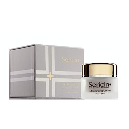 Sericin Plus Anti-Wrinkle Moisturizing Cream ? Silk Protein Face Cream for All Skin Types, Hydrating Anti-Aging Moisturizer for Smooth, Radiant Skin (1.7 fl oz)