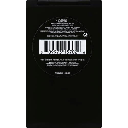 Revlon PhotoReady Blurring Face Powder Makeup, Longwear, Light-Medium Coverage with Flawless Finish, Shine & Oil-Free, 020 Light Medium, 0.25 oz