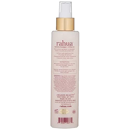 Rahua Hydration Detangler Spray + UV Barrier, Vegan Leave In Hair Spray, Conditioner for Added Shine, Damage Protection, Humidity & Frizz Control, Oil, Morete & Mango, All Hair Types, 6.5 Fl Oz