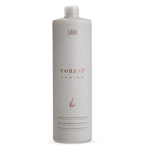 Lana Brasiles Forest Tanino Therapy - Vegan, Straightening, Free of Formaldehyde, Free of Keratin (1000 ml / 33.8 fl.oz.)