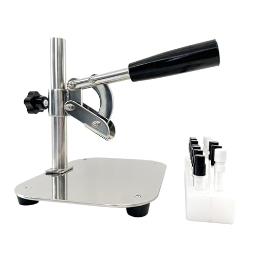 Manual 2ML 5ML 10ML small perfume capping machine,perfume sample capper,travel sample liquid bottle capper for diameter 10mm or 11mm glass bottle