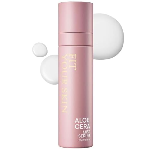 Aloe Cera Mist Serum - Vegan Hydrating Face Spray with Aloe Vera and Ceramide for Rough and Dry Skin - Refreshing & Hydrating Facial Mist - Fresh Herb Citrus Scent, 2.7 fl.oz.