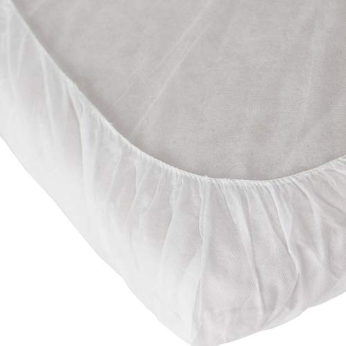 105 Pieces Disposable Massage Table Fitted Sheets Heavy Duty Elastic Bed Cover