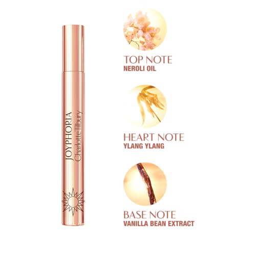 Charlotte Tilbury Joyphoria Eau De Parfum - Pheromone Enhancing Floral Vanilla Perfume Enriched with Naturally-Derived Oils - Long-Lasting Scent with Notes of Ylang Ylang & Neroli Oilf