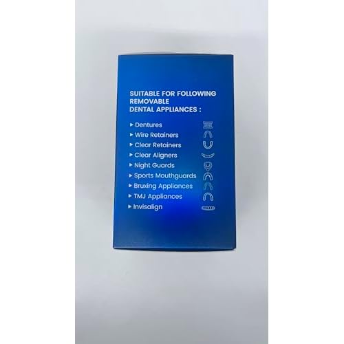 Retainer Cleanser Tablets 23mm.Ultrasonic Retainer Cleaner Tablets for Dentures and Invisalign - Effective Dental Cleaning for Teeth and Retainers-120pack