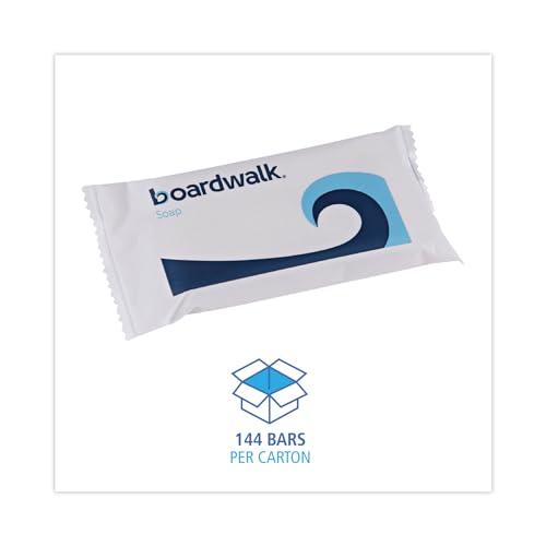 Boardwalk Face And Body Soap, Paper Wrapped, Floral Fragrance, # 3 Soap Bar, 144/carton