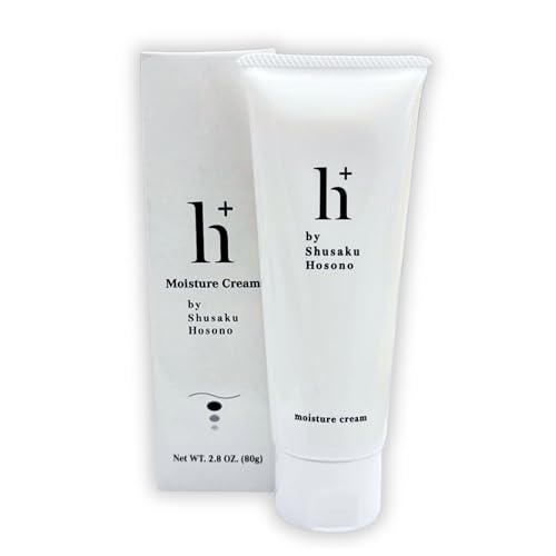 NKG h+ Moisture Cream - Japanese Skin Care - Face Moisturizer for Sensitive Skin, Collagen, Niacinamide, Hyaluronate - Lightweight Hydration (80g)
