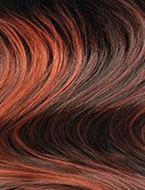 Sensationnel Butta Lace 90Sbangs Wigs - Unit 916 Glueless Wide Deep Center Part Synthetic Preplucked Hairline (BALAYAGECOPPER)