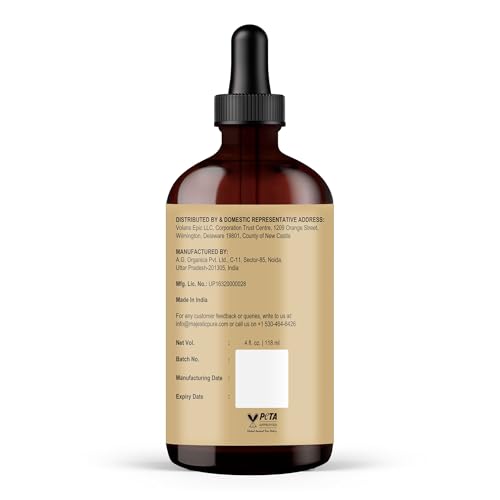 Majestic Pure Batana Oil for Hair & Scalp Nourishment, Strengthening, Nourishing, Voluminizing - Non GMO Verified, 4 Fl Oz