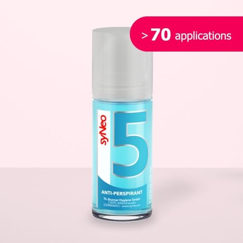 5 Antiperspirant Roll-On, Anti Sweat Deodorant for women against heavy sweating, Anti-Transpirant antiperspirant Roll-on Deodorant, 1 pack 1.69 fl.oz.