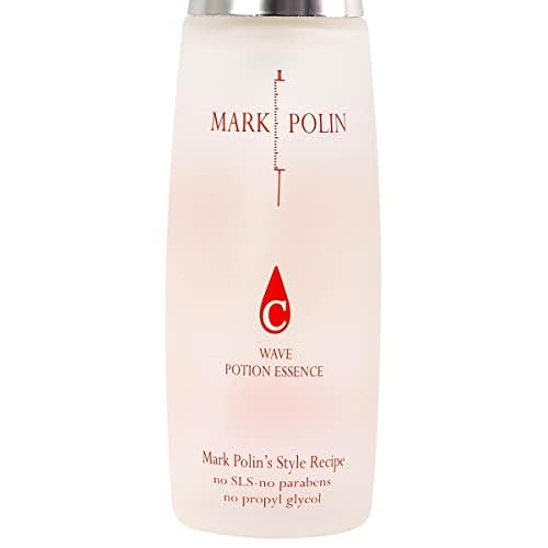 MARK POLIN - Anti-Frizz Hair Serum with Moroccan Oil - Leave-in Conditioner for Permed, Color-Damaged, and Frizzy Hair