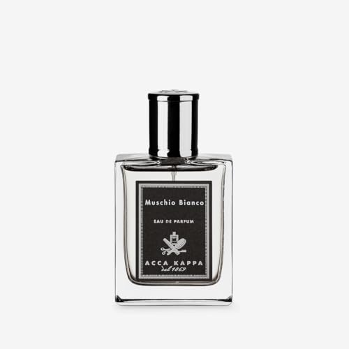 Acca Kappa White Moss Eau de Parfum 50 mL Lemon Juniper Lavender Musk Fresh Italian Fragrance for Men and Women