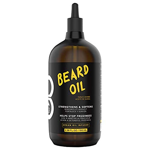 L3 Level 3 Beard Oil - Promotes Fast Beard Growth Soften and Restores Facial Hair - Level Three Scented Beard Oil for Men Growth