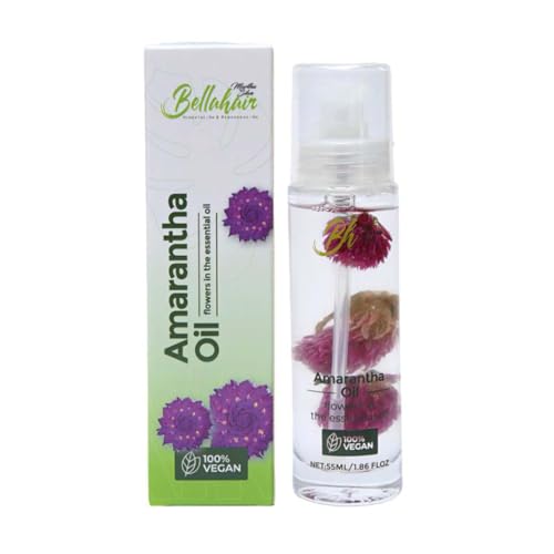 Bellahair |Revive, Strengthen & Shine with Our Luxurious Natural Hair Oil ? Powered by Amaranth Oil for Hair Growth, Frizz Ease, Split End Repair, and Deep Hair Care Hydration