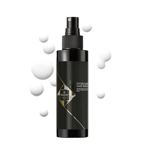 HADAT Hydro Miracle Hair Serum ? Heat Protectant for Frizz Control, Shine & Detangling ? Made in Israel ? Sulfate & Paraben Free ? For All Hair Types ? 3.70 fl oz