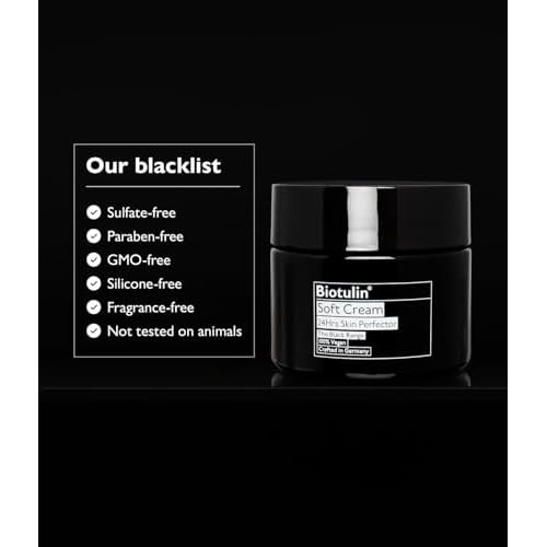Biotulin - Soft Cream 1.69 oz - Anti-Wrinkle Moisturizing Cream with Spilanthol and Hyaluronic Acid - Plumped Skin for 24 Hours