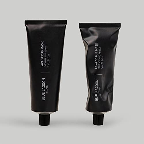 Blue Lagoon - Resurfacing Exfoliating Volcanic Lava Scrub Face Mask - Hydrating Face Mask - Moisturizing Face Mask - Face Scrub - Hydrating Mask - Bioactive Icelandic Skincare (1 oz | 30 ml)