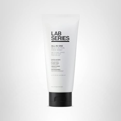Lab Series Men's All-In-One Multi-Action Face Wash - Face Scrub - Cleanse and Purify Skin - Skin Care for Men, 6.7 Fl Oz