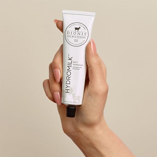 Dionis Goat Milk Skincare 1.7 fl oz Hydromilk 24-7 Moisturizer, With Squalane To Deeply Moisturize, Cruelty Free & Paraben Free, Formulated For All Skin Types