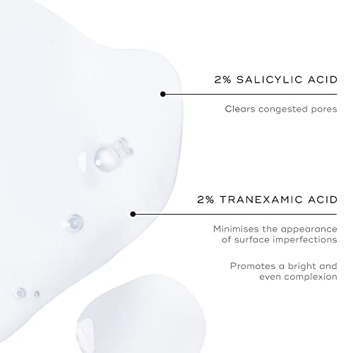 Medik8 Press and Clear - Clarifying Facial Tonic - Exfoliating BHA Face Toner for Women and Men - Gentle-Release Salicylic Acid Face Tonic - 5 oz