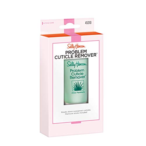 Sally Hansen Nail Treatment Problem Cuticle Remover¢â | Eliminates Thick & Overgrown Cuticles | pH-Balanced Formula Infused with Aloe Vera | Gently Soothes & Conditions Cuticles