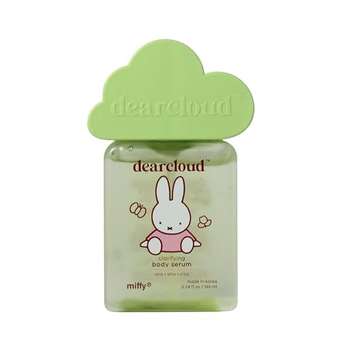 Miffy Clarifying Body Serum ? Ultra Hydrating Serum with AHA/BHA/Cica ? Korean Skin Care Body Serum for Smooth, Clear Skin (5.24 fl oz)