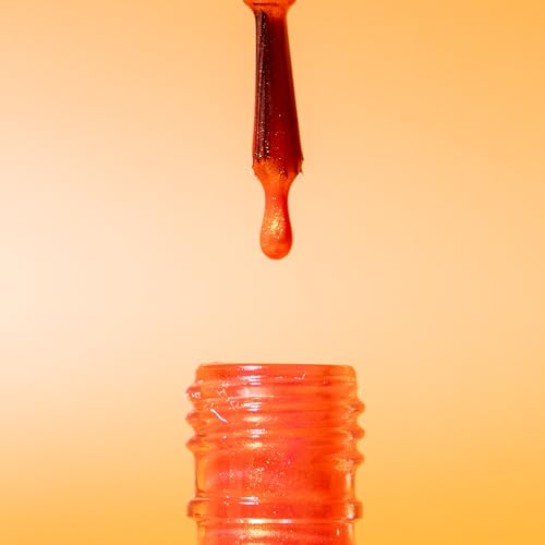 Orly Melting Point Nail Polish Collection | GoldenOrange Shimmer | Long-Wearing, Full Coverage Formula with Gripper Cap | Vegan & Cruelty-Free (Erupt To No Good)