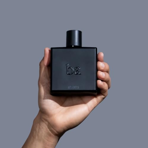 Blu Atlas Atlantis Eau De Parfum for Men- Long-lasting Citrus and Aquatic Cologne With Bergamot, Lavender and Musk, Clean Ingredients, 100 ml Masculine Fragrance Inspired by Bali
