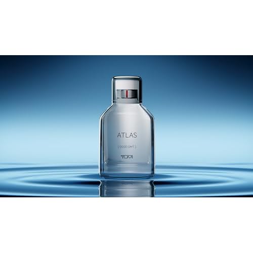 TUMI ATLAS [00:00 GMT] - Bold & Sophisticated Cologne for Men with Citrus Fragrance Notes - 6.7 oz & 1.0 oz Eau de Parfum