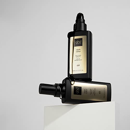 ghd Sleek Talker ¡ª Wet to Sleek Hair Styling Oil with Heat Protection, Nourishing Argan Oil to Smooth & Soften Hair for Up to 72 Hours ¡ª 3.2 fl. oz.