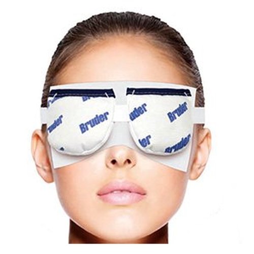 Bruder Hygienic Eyelid Sheets Micro Fine Individually Wrapped Untreated Sheets 35 Count Box (Pack of 2)