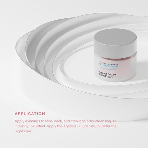 Ageless Future Night Cream (1.7 fl oz) - Skin Improving Anti-Aging Night Care ? Regenerating Night Cream - with Vitamin A - Skin Care - Dr. Schrammek