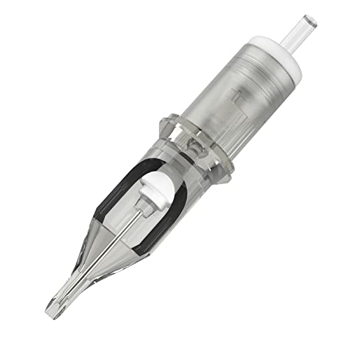 EZ Tattoo Cartridge Needles - 20Pcs #12 (7RL) Standard Round Liner Disposable Tattoo Needles Cartridges for Rotary Tattoo Machine Pen Gun - Revolution