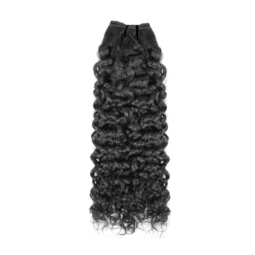 14 Inch Water Wave Bundles 12A Water Wave One Bundles Human Hair 100% Brazilian Unprocessed Remy Single Curly Wet And Wavy Bundles Human Hair Natural Color